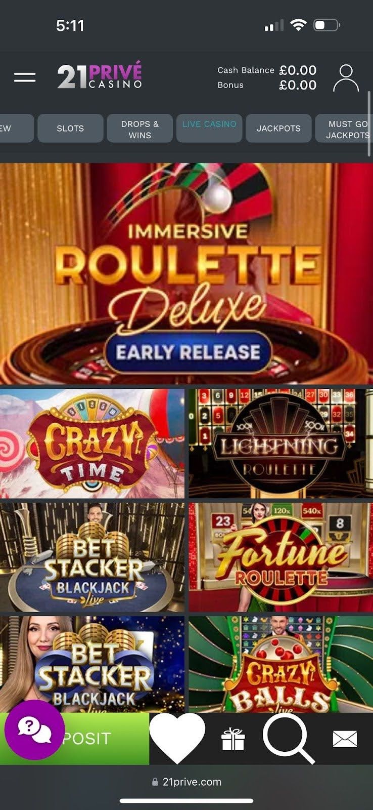21Prive Casino - Everything you need to know