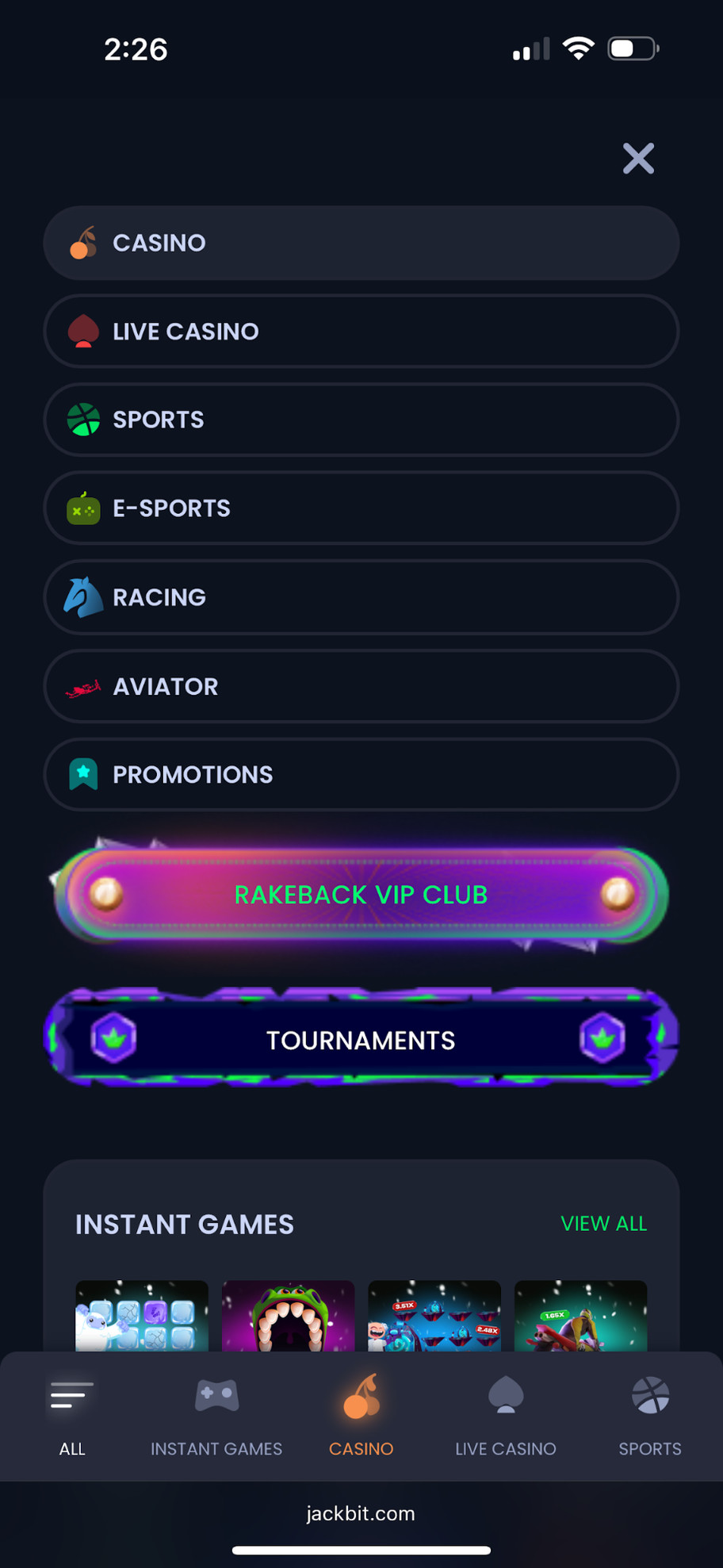 Jackbit Casino review | 100 free spins with no wagering