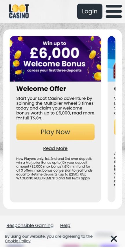 Loot Casino Review - Bonuses, Games, and Payment Methods