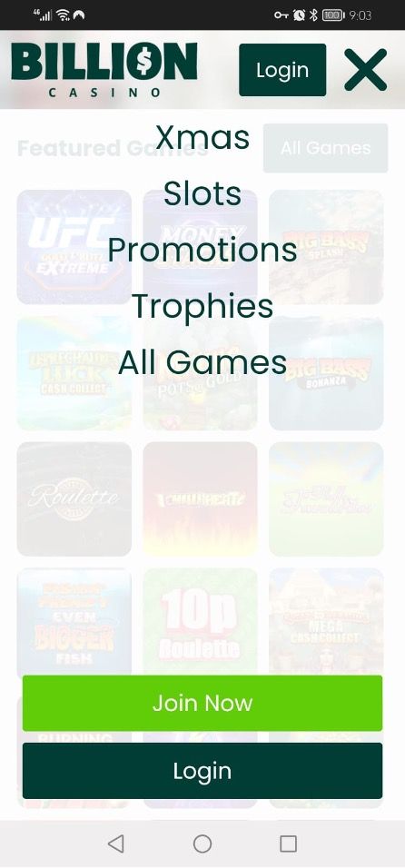 Billion Casino Review UK | Claim a 1,000% Matchup Bonus