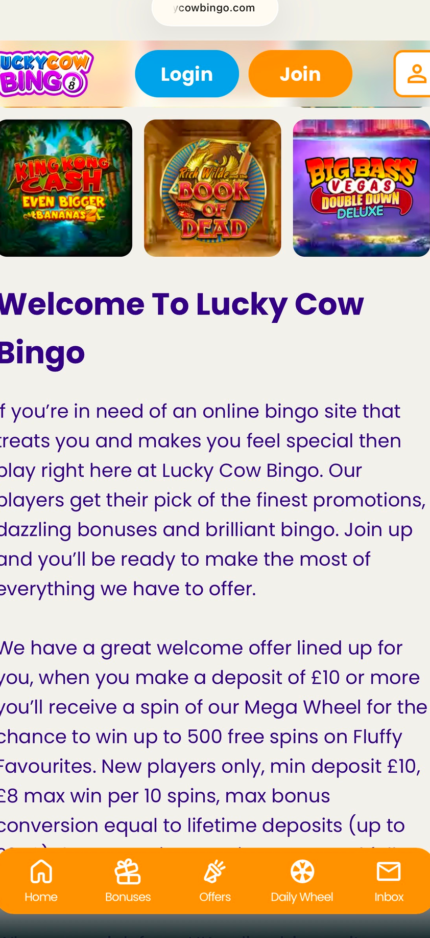 Lucky Cow Bingo gallery image 2