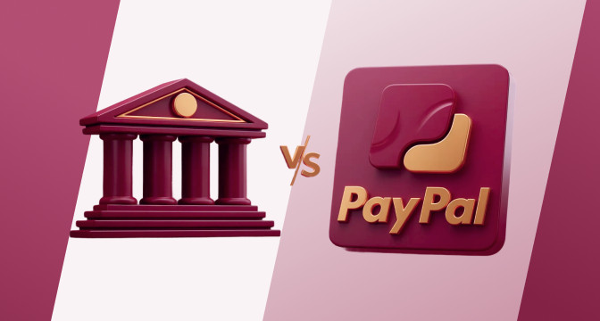 Bank transfer vs PayPal