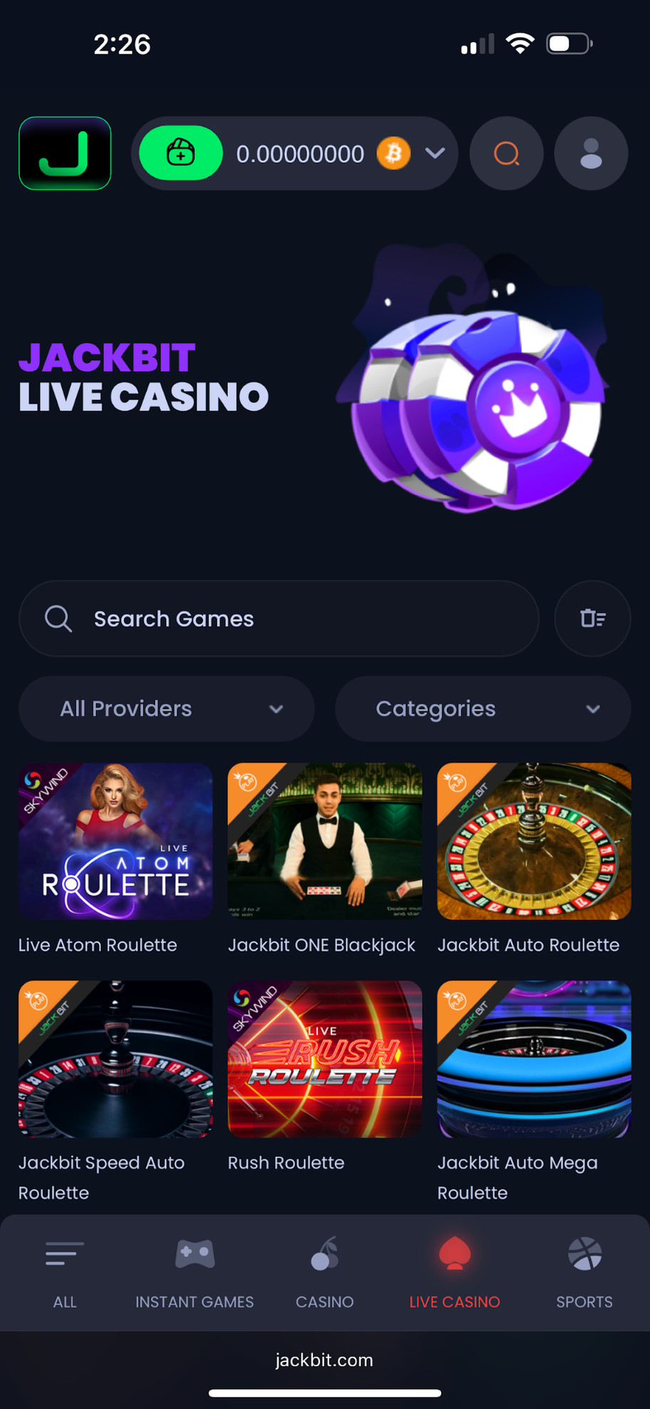 Jackbit Casino review | 100 free spins with no wagering