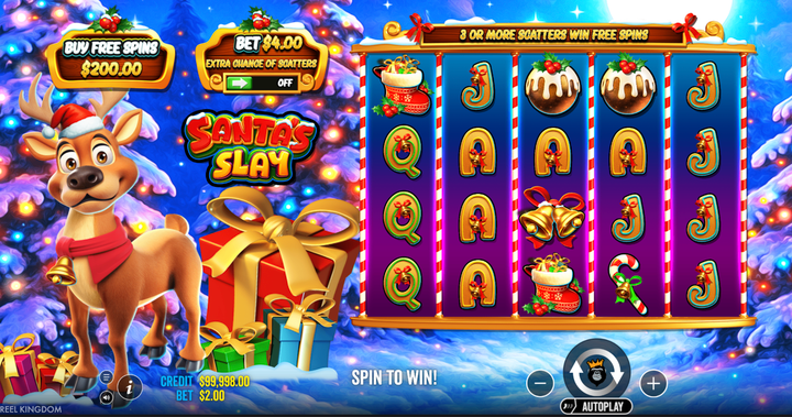 Santa’s Slay slot released – features, RTP & free play demo