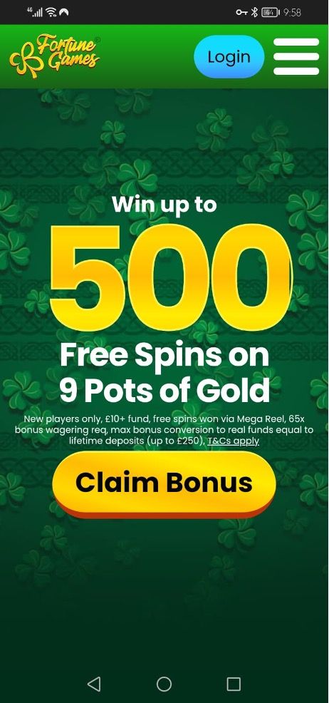 Fortune Games Casino Review UK | Claim Your Mega Reel Spin