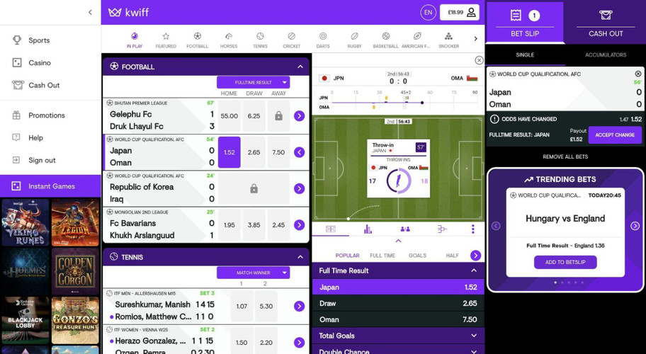 Kwiff bookmaker review: Everything you need to know
