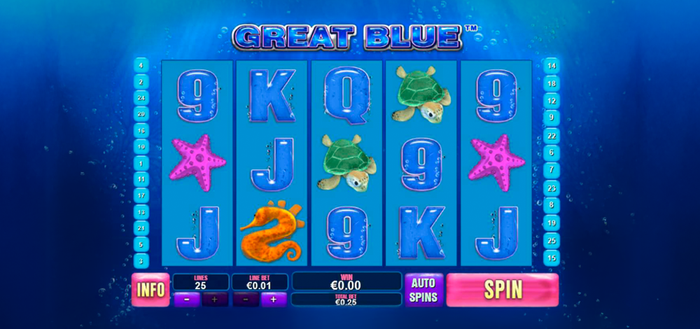 Great Blue by Playtech