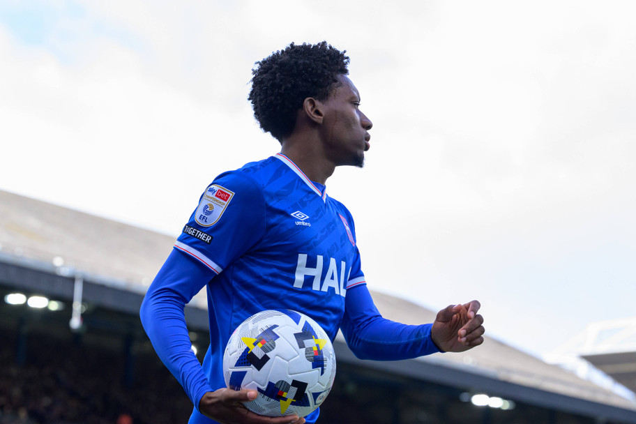 IMAGO Ipswich forward Jaden Philogene could have a big say on Saturday