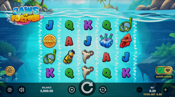 Jaws Of Fortune Slot released by Stakelogic – features & where to play