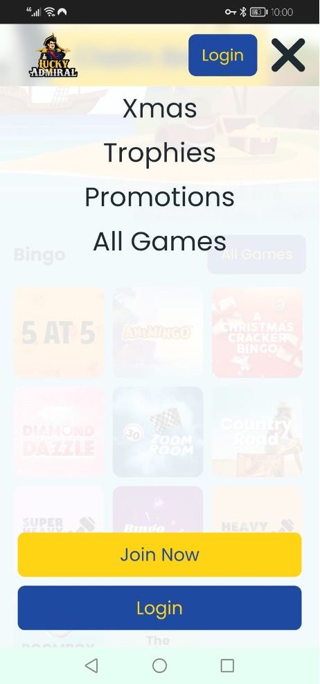 Lucky Admiral Casino Review | UK players Spin the Mega Reel