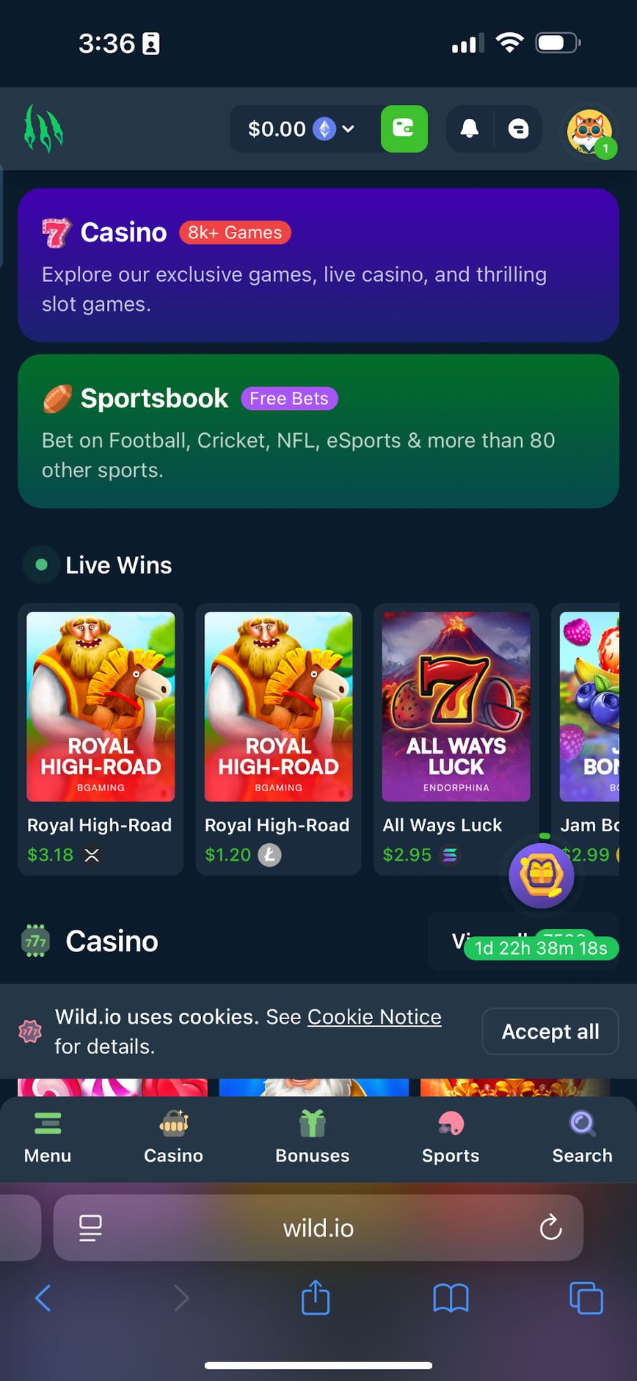 Wild.io review | Everything you need to know about this leading crypto casino