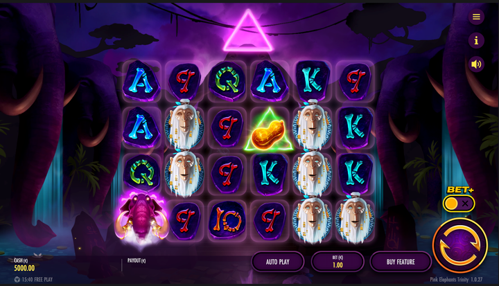 Pink Elephants Trinity slot released – features, RTP & free play demo