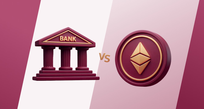 Bank transfer vs cryptocurrency