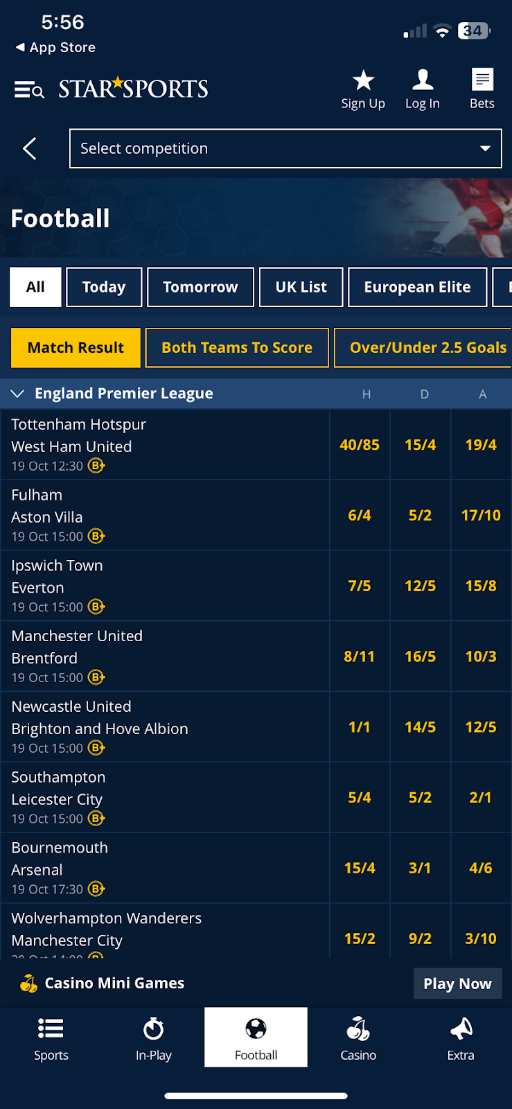 Star Sports bookmaker review: Everything you need to know