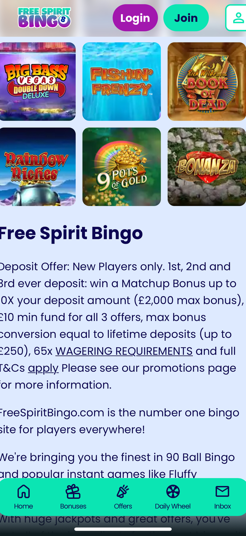 Free Spirit Bingo gallery image 3