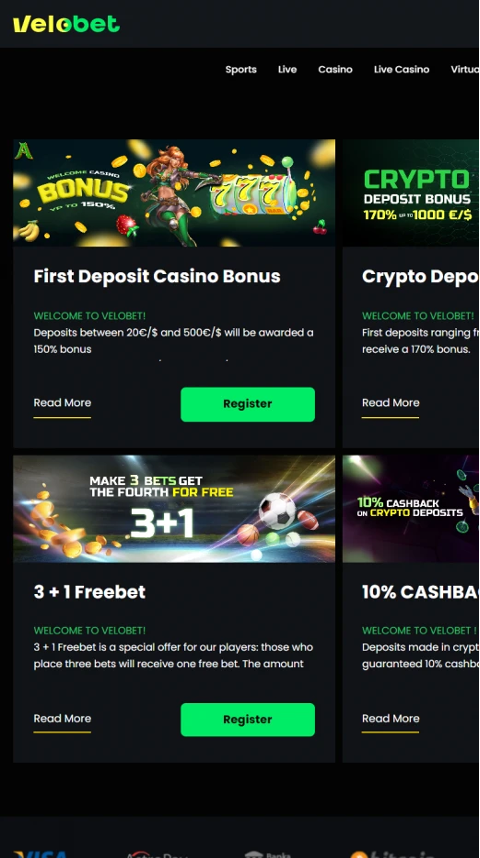 Velobet Casino Review | Get Your Giant Welcome Casino Package