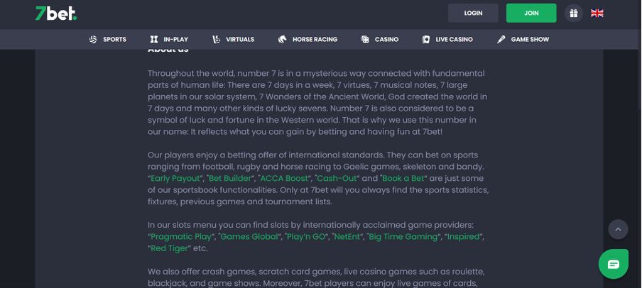7bet Sports Review 2025: Bet £10, Get £10 in Free Bets