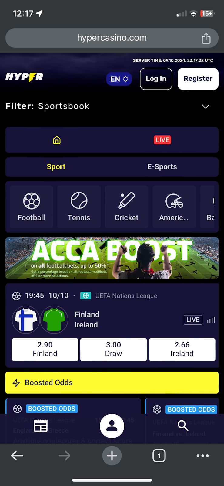 HyperCasino bookmaker review: Everything you need to know