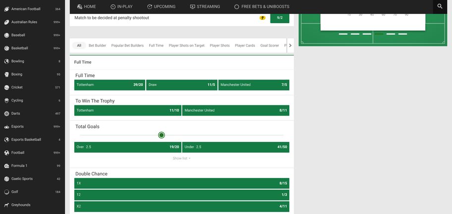 What is 1X2 betting?