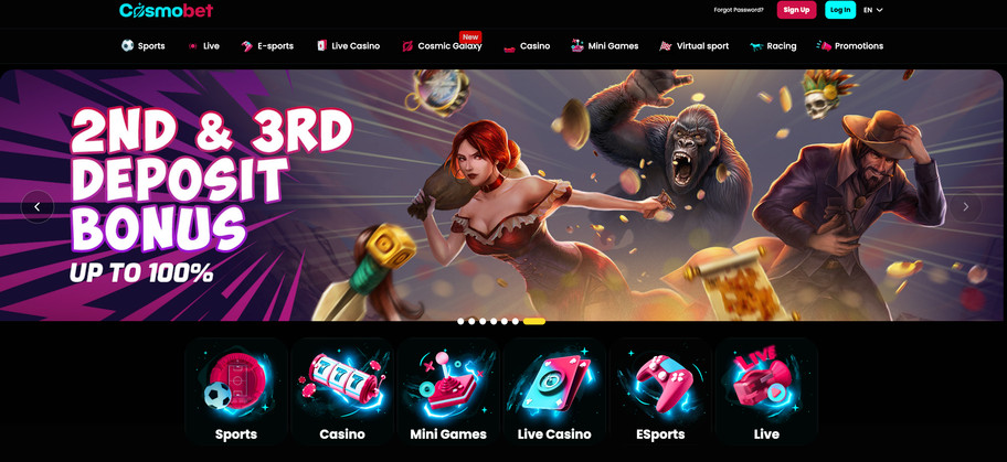 Cosmobet casino review 2025 | Claim your huge welcome package now