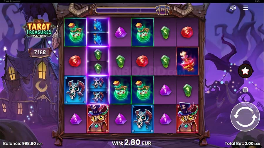 Tarot Treasures slot released – features, RTP & free play demo