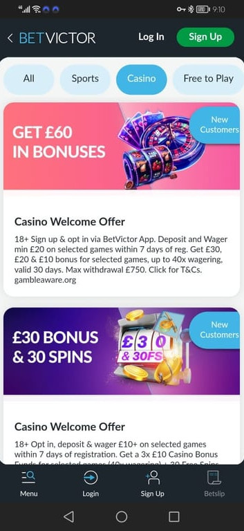 BetVictor gallery image 1