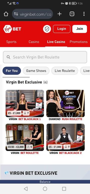 Virgin Bet casino - Everything you need to know