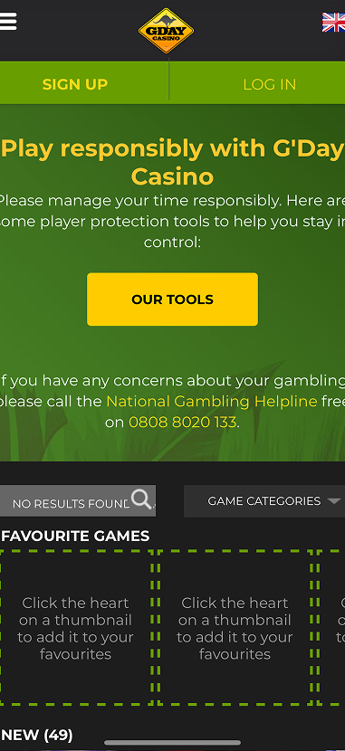 Gday Casino gallery image 1