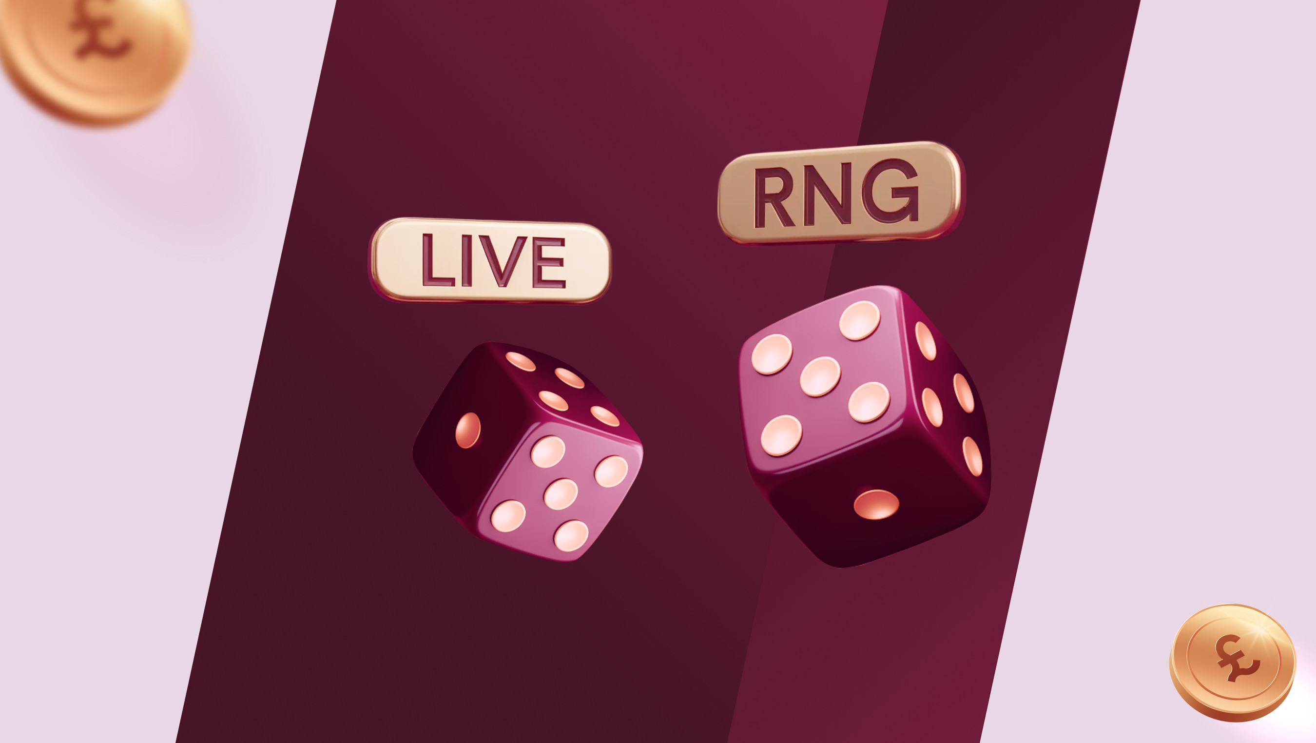 Live dealer craps vs RNG craps