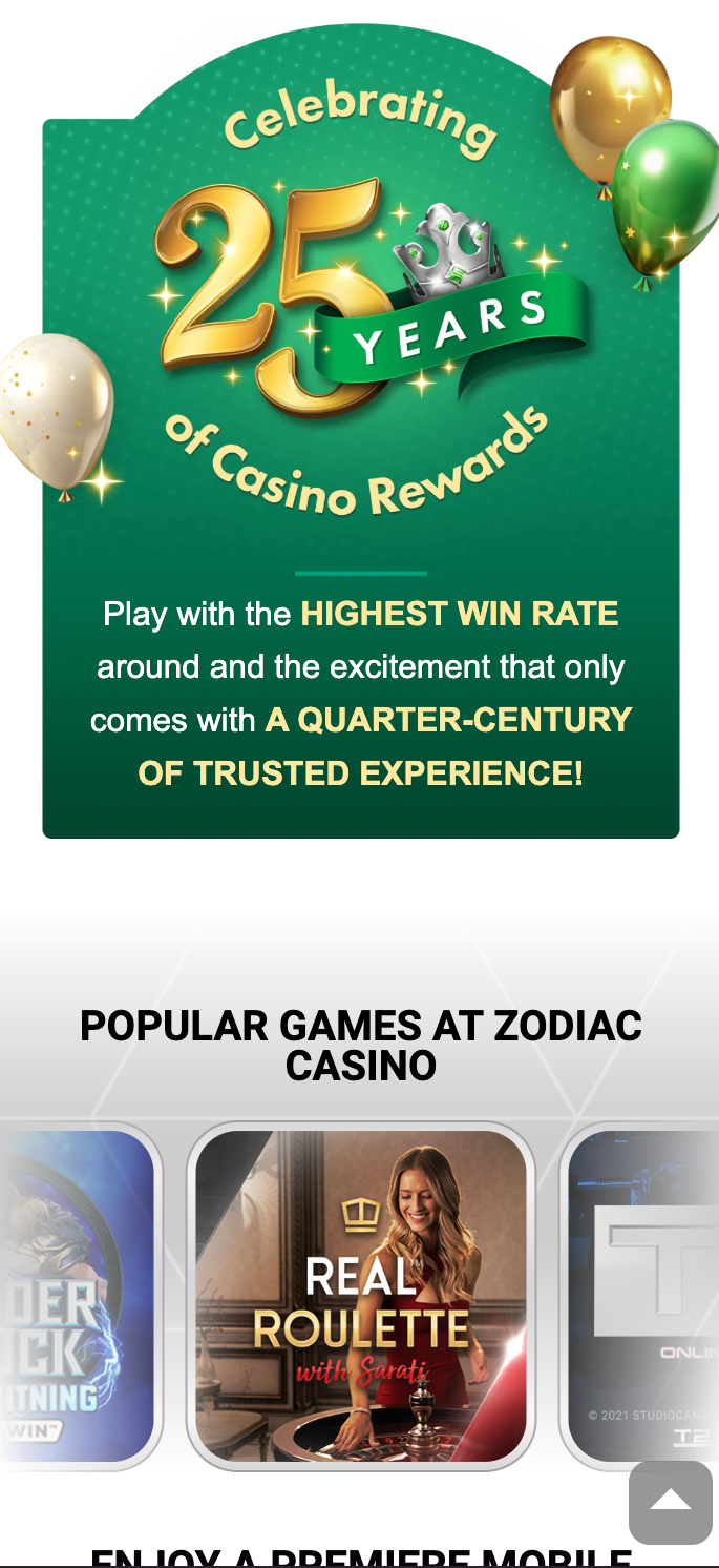 Zodiac Casino gallery image 3