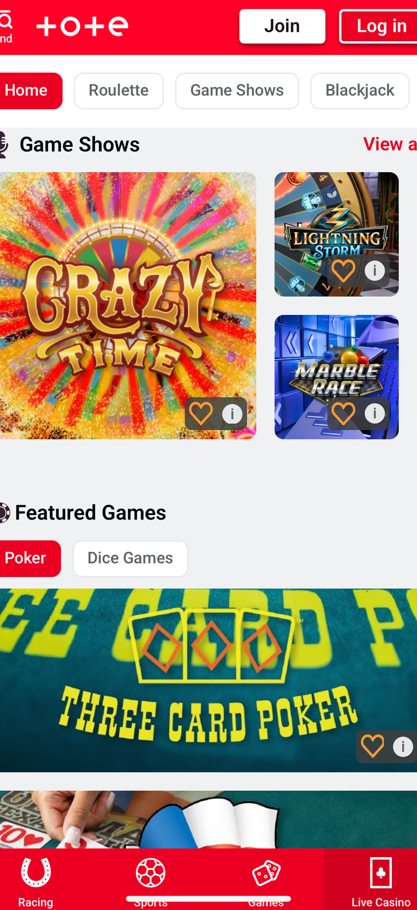 Tote casino gallery image 1