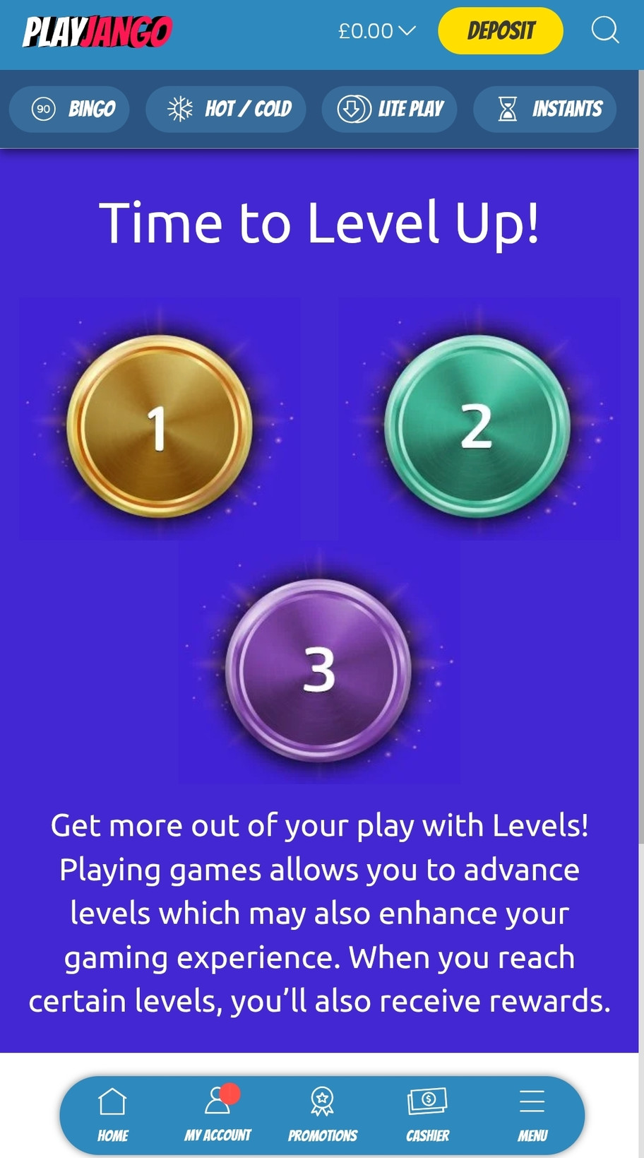 Play Jango casino review | Get £25 + 25 free spins