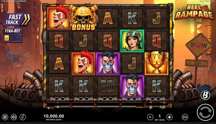 Reel Rampage slot released – features, RTP & free play demo