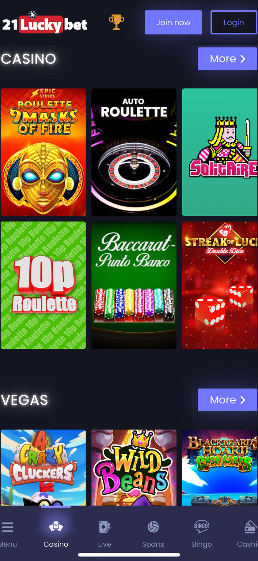 21LuckyBet gallery image 6