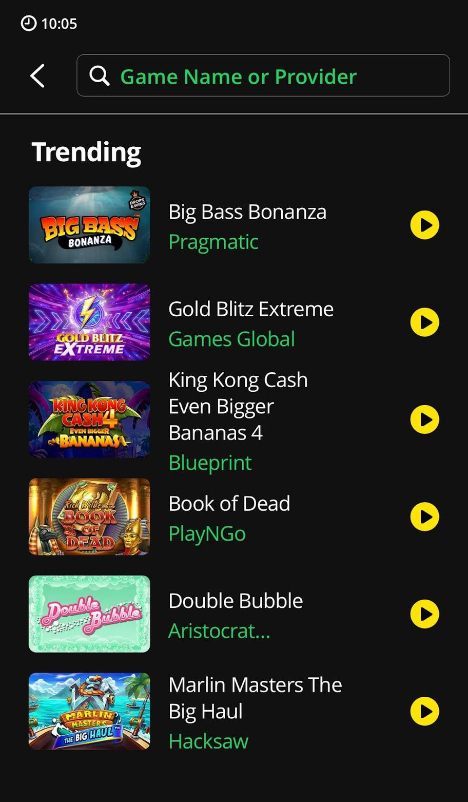 Myriad Play Casino review | £200 and 100 free spins welcome bonus | FIRST