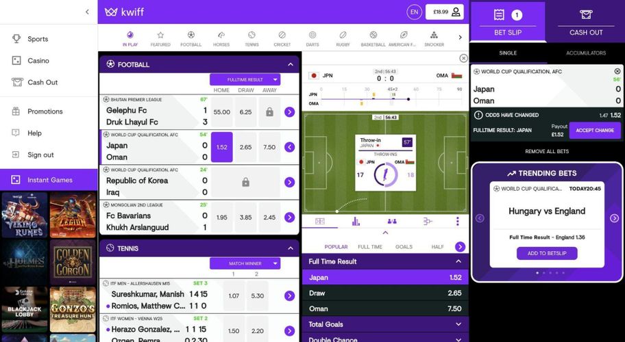 Kwiff bookmaker review: Everything you need to know