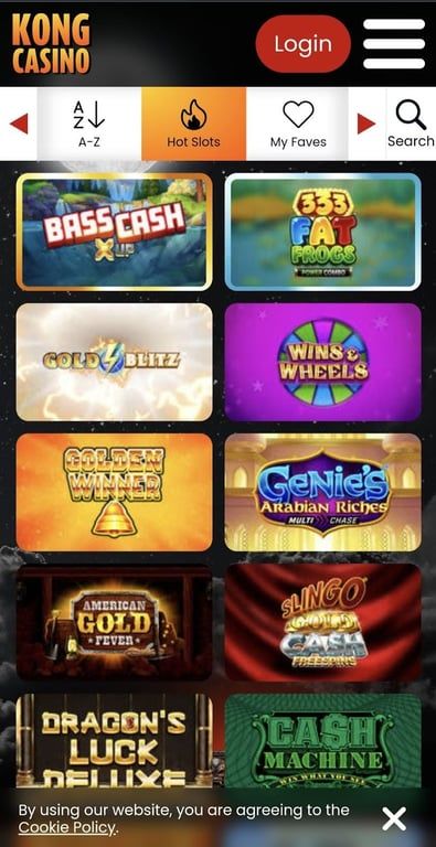 Kong Casino review: Everything you need to know