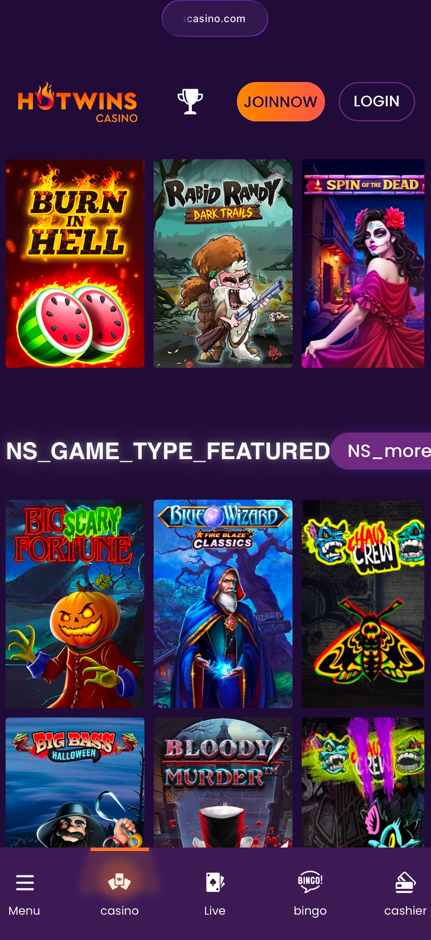 HotWins Casino gallery image 1