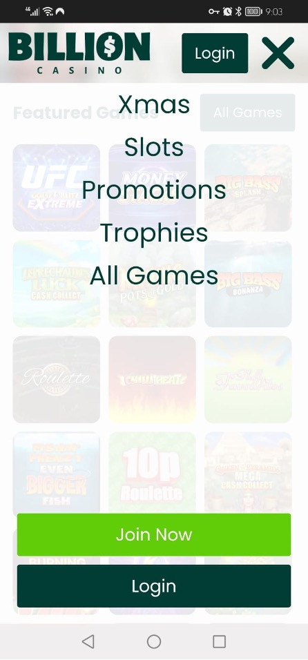 Billion Casino Review UK | Claim a 1,000% Matchup Bonus
