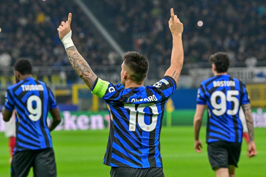 Imago Lautaro Martinez has been the star for Inter in the Champions League so far