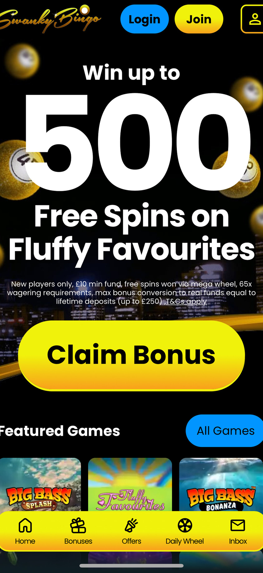 Swanky Bingo gallery image 1