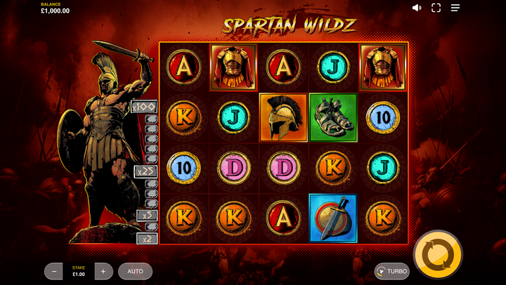 Spartan Wildz slot released – features, RTP & free play demo