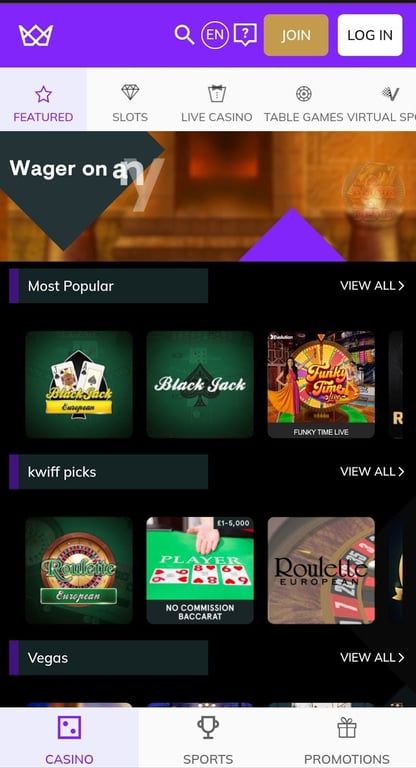 Kwiff Casino - Everything you need to know