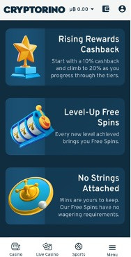 Cryptorino Casino Review | Welcome Bonus worth up to 1 BTC