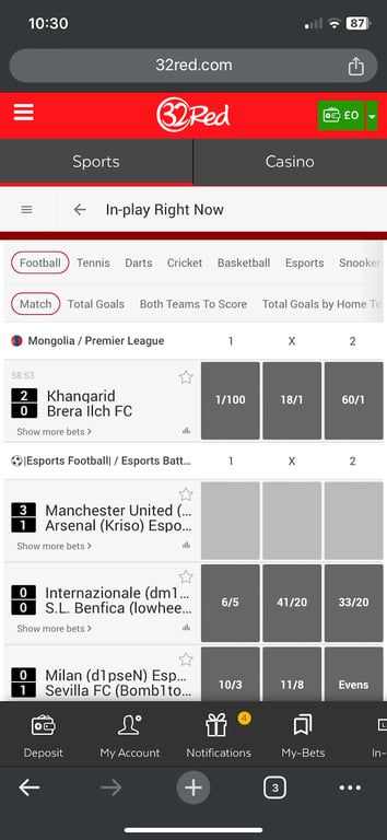 32red bookmaker review: Everything you need to know