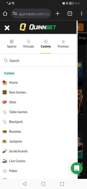 QuinnBet Casino gallery image 1