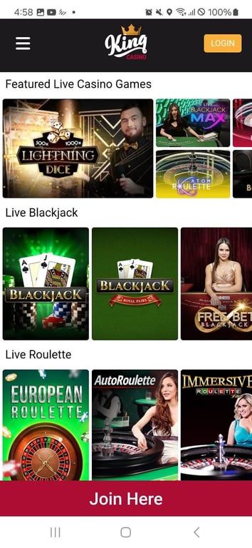 King Casino review: Everything you need to know