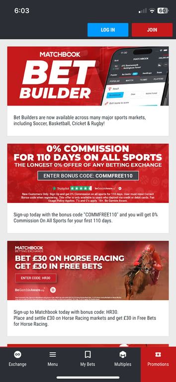 Matchbook bookmaker review: Everything you need to know