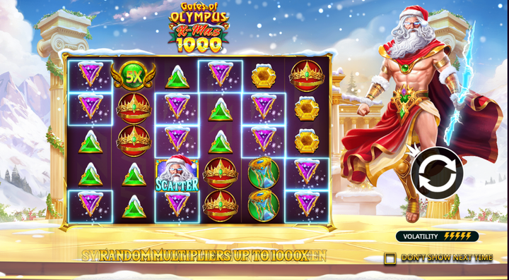 Play slots across leading UK online casinos to win a share of £5m in Sweet Holiday Chase, Pragmatic Play’s seasonal prize event.