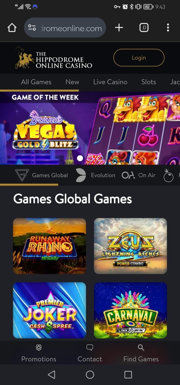 The Hippodrome Online Casino - Everything you need to know